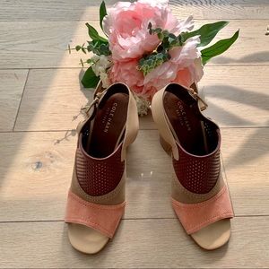 Cole Haan Tabby High Peep Toe Sandal 6.5